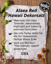 Lade das Bild in den Galerie-Viewer, Alaea Red Hawaii Salz Infoblatt

