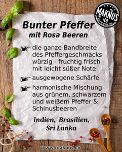 Bunter Pfeffer Infoblatt