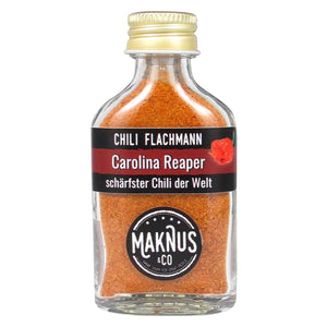 MAKNUS Carolina Reaper Chili Flachmann Flasche